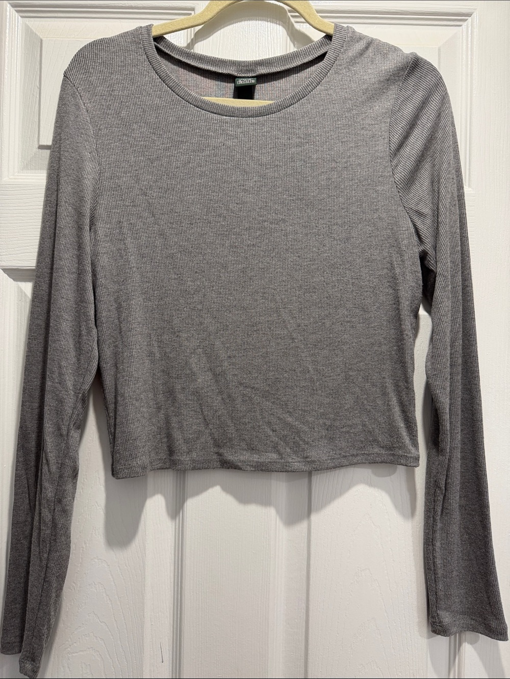 Wild Fable Gray Long-Sleeve; Women’s Large
